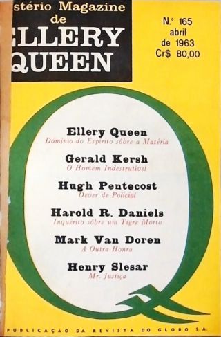 Mistério Magazine de Ellery Queen Nºs 165, 166 e 167