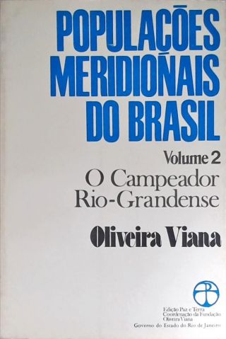 Populações Meridionais Do Brasil - Vol. 2