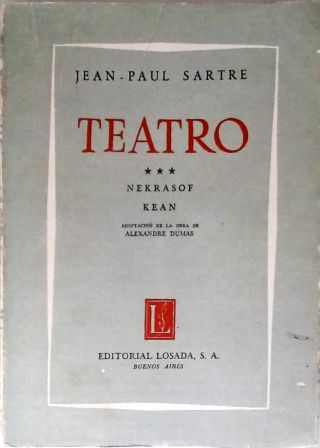 Teatro - Nekrasof Kean