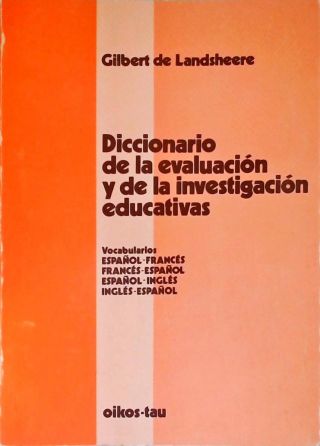 Diccionario de la Evaluación y de la Investigación Educativas