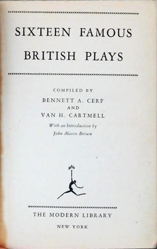 Sixteen Famous British Plays