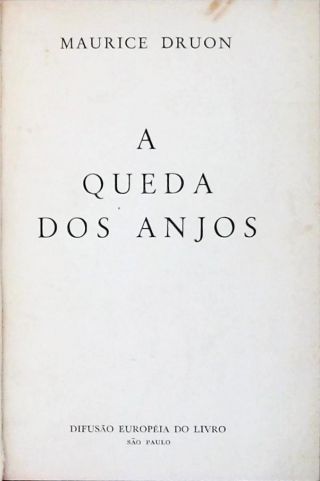 A Queda dos Anjos