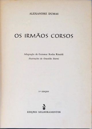 Os Irmãos Corsos (Adaptado)