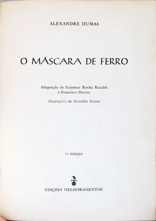O Máscara de Ferro (Adaptado)