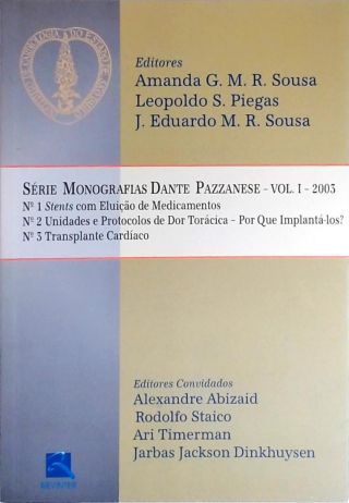 Série Monografias Dante Pazzanese - Vol. 1