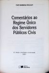 Comentários ao Regime Único dos Servidores Públicos Civis