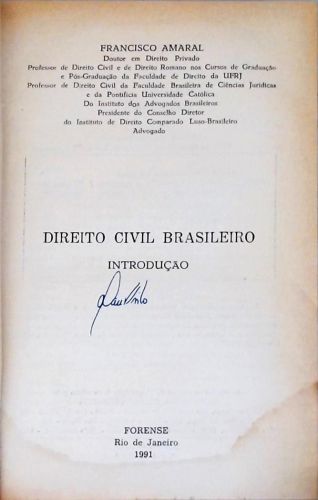 Direito Civil Brasileiro