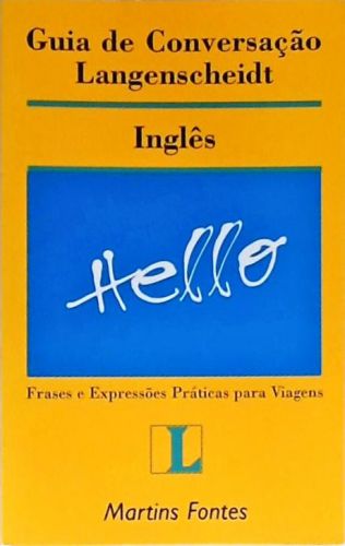 Guia De Conversação Langenscheidt - Inglês