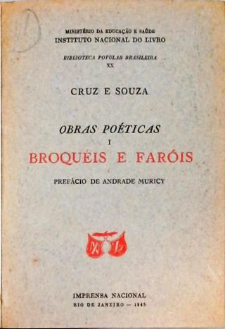 Obras Completas de Cruz e Souza - Em 2 Volumes