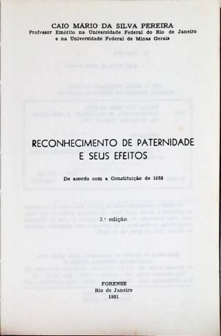 Reconhecimento de Paternidade e seus Efeitos