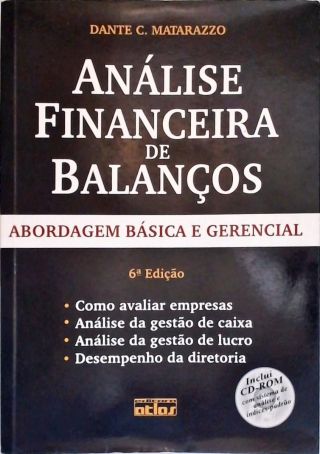 Análise Financeira de Balanços (Inclui Cd)