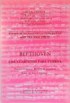 Beethoven: Los Cuartetos para Cuerda