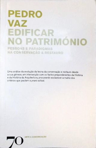 Edificar no Património