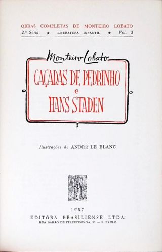 Caçadas de Pedrinho e Hans Staden
