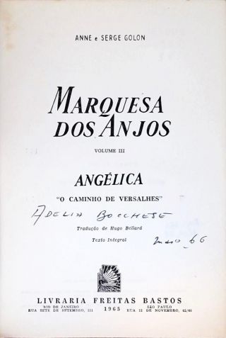 Marquesa dos Anjos - Vol. 3