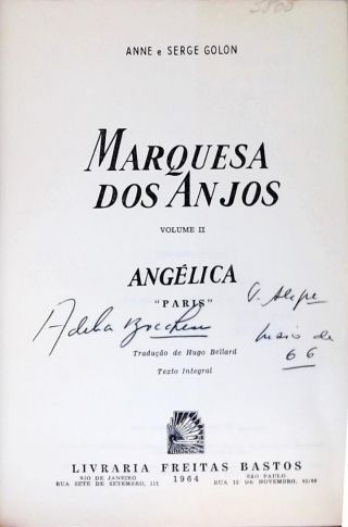 Angélica Marquesa dos Anjos - Vol .2