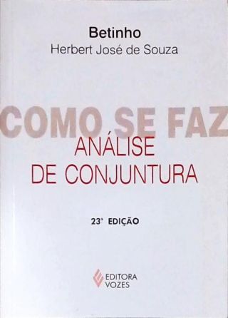 Como se Faz Análise de Conjuntura