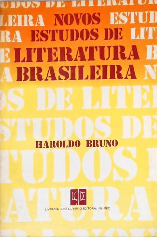 Novos Estudos De Literatura Brasileira