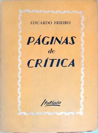 Páginas de Crítica e Outros Escritos