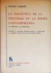 La Dialéctica de la Identidad en la Poesía Contemporánea