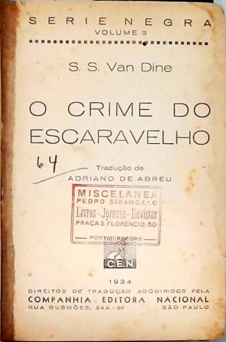 O Crime do Escaravelho