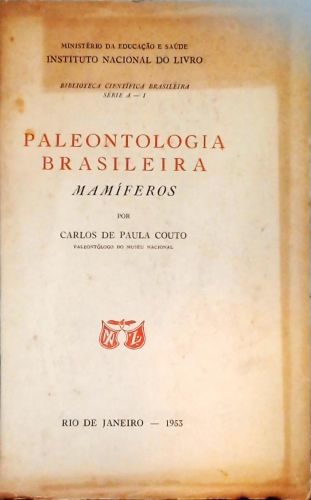 Paleontologia Brasileira: Mamíferos