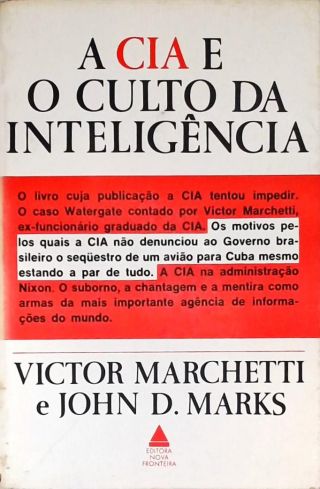 A Cia E O Culto Da Inteligência