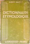 Dictionnaire Etymologique