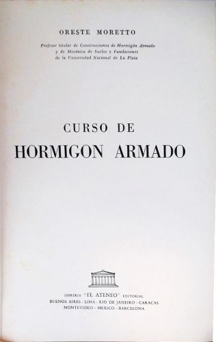 Curso De Hormigon Armado