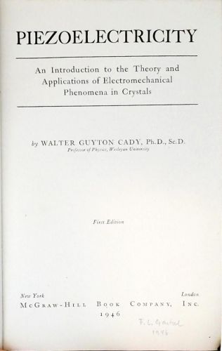 Piezoelectricity
