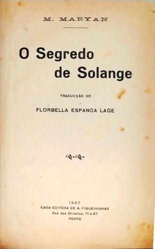 O Segredo de Solange
