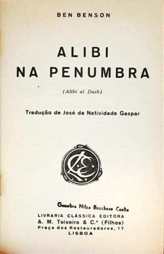 Alibi na Penumbra (Alibi at Dusk)