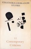 Stratford-Upon-Avon Studies: Contemporary Criticism