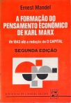 A Formação do Pensamento Econômico de Karl Marx