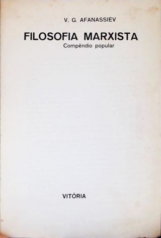 Filosofia Marxista