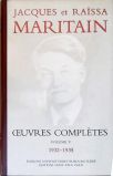 Jacques et Raissa Maritain: Ouevre Completès - Vol. 5
