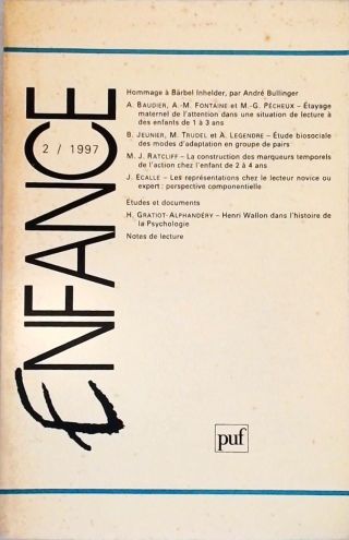 Enfance Revue Nº 2