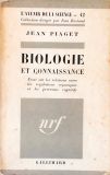Biologie Et Connaissance
