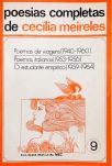 Poesias Completas de Cecília Meireles - Vol. 9