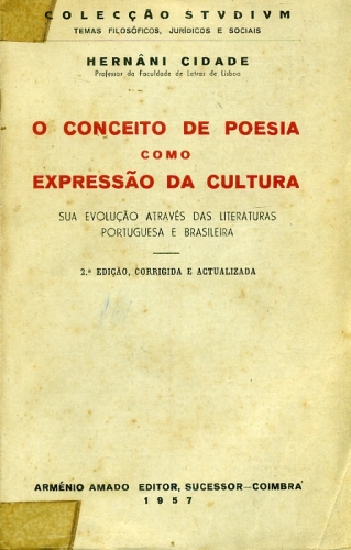 O Conceito de Poesia como Expressão da Cultura