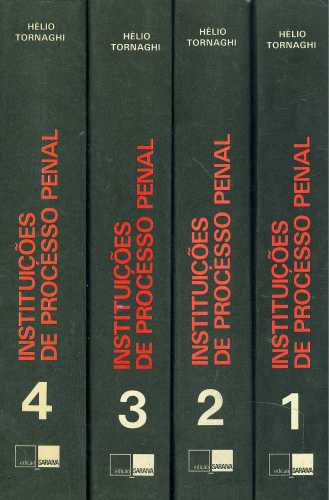 Instituições de Processo Penal (em 4 volumes)