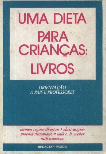 UMA DIETA PARA CRIANÇAS: LIVROS