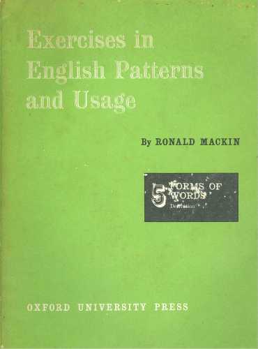 Exercises in English Patterns and Usage (Vol. 5)