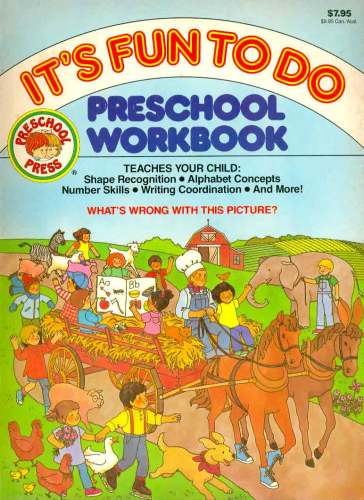 It s Fun to Do Preschool Workbook