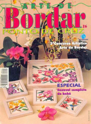 Revista a arte de bordar ponto cruz (n°26)