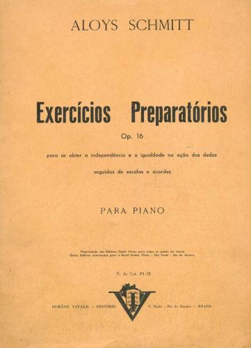 Exercícios Preparatórios: Op. 16
