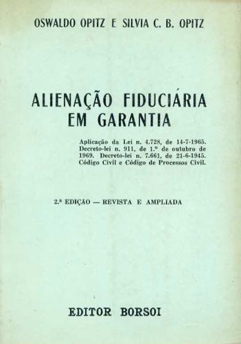 Alienação Fiduciária em Garantia