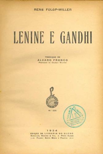 Lenine e Gandhi