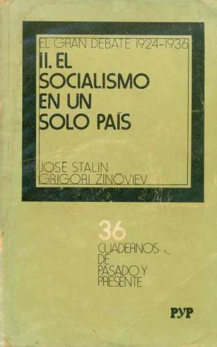 El Socialismo en un Solo País