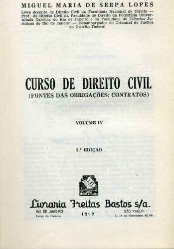 Curso de Direito Civil (Volume IV)
